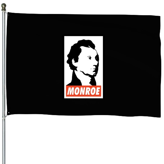 James Monroe House Flags