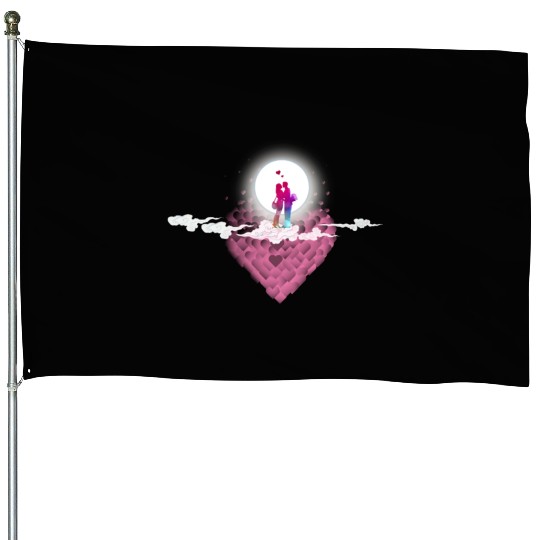 valentines day House Flags