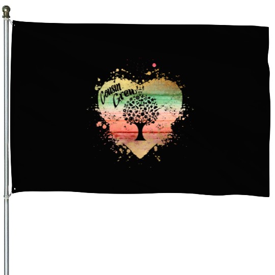 Cousin crew - tree House Flags