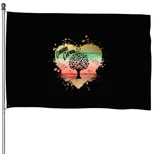 Cousin crew - tree House Flags