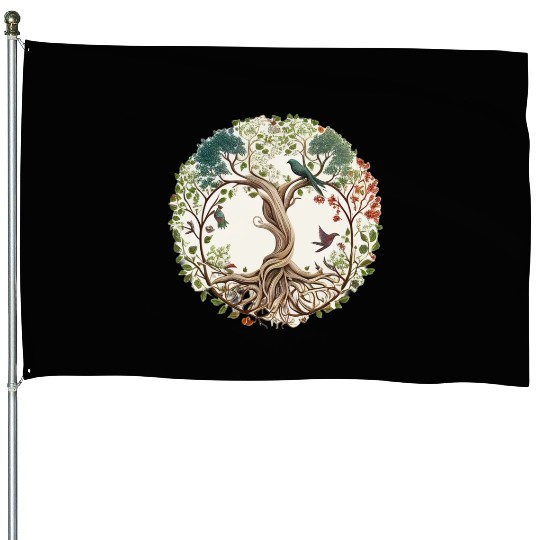 Tree of Life House Flags