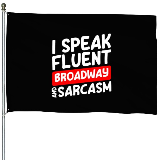 Actor Theater Fan Comedy Drama Club House Flags