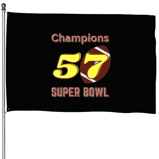 Super Bowl 57 champions Classic House Flags