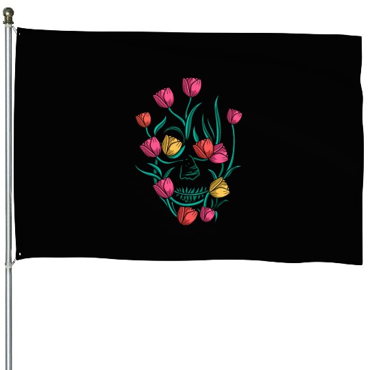 Tulip Gardening Tulips House Flags