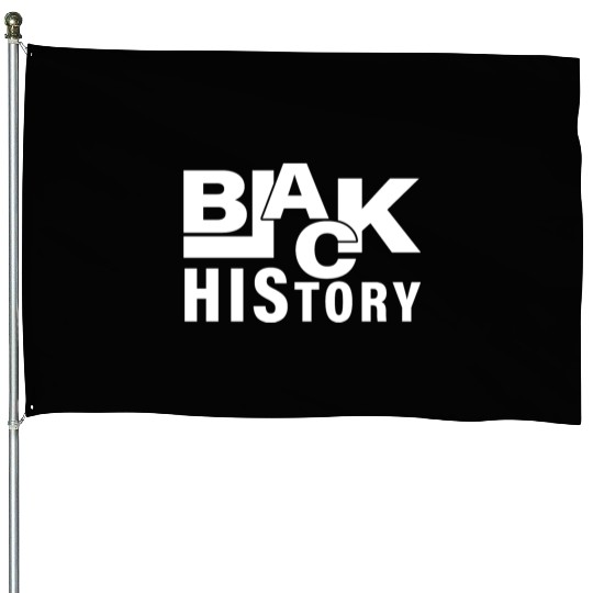 BLACK HISTORY MONTH DESIGN. House Flags
