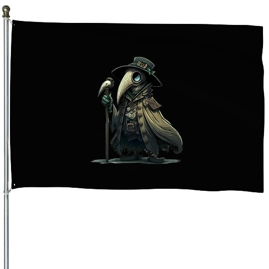 Lil' Plague Doctor House Flags