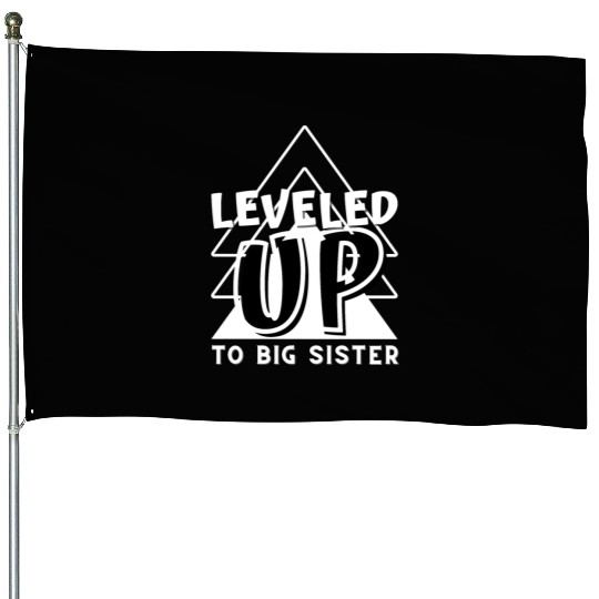 Level Up to big sister House Flags