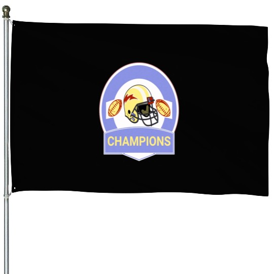 Champions Super Bowl 57 Classic House Flags
