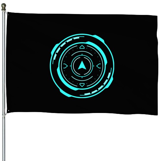 Cyberpunk teleporter 16. House Flags