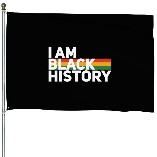 Black History Month House Flags
