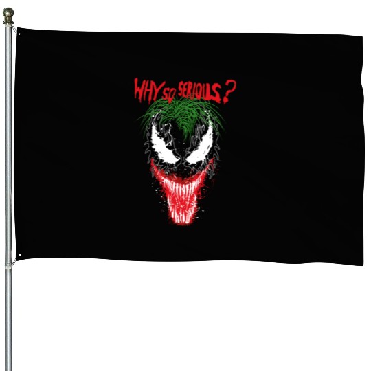 The V.e.n.o.m Joker Symbiosis Why So Serious? House Flags