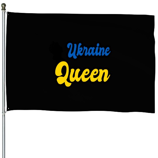 Ukraine Queen House Flags