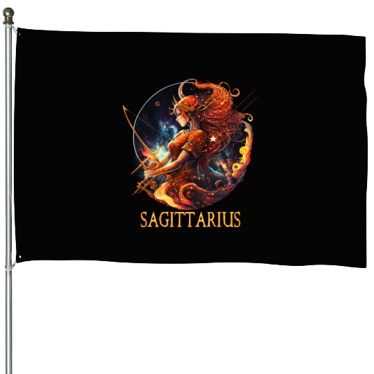 Embrace Your Sagittarius Identity: Sagittarius Pri House Flags