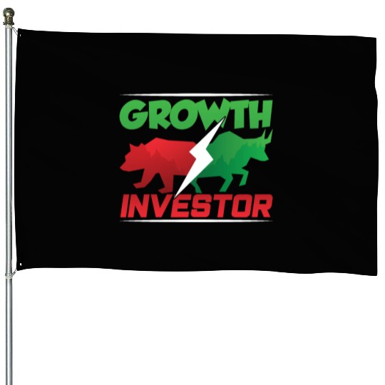 Growth Investor Investing Invest Shareholder House Flags