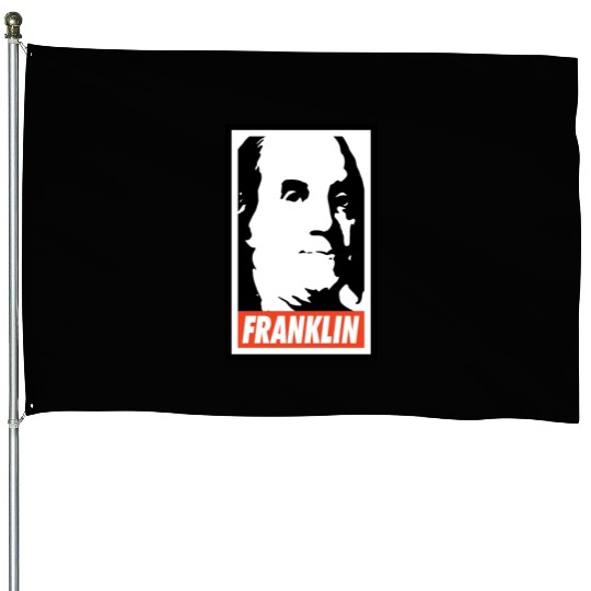 Benjamin Franklin House Flags