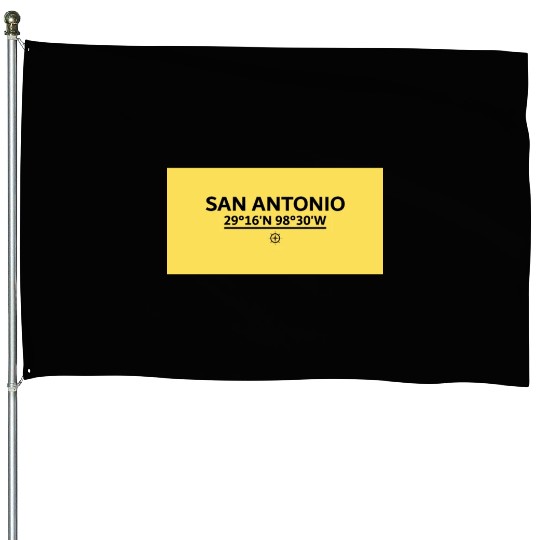 San Antonio S Coordinate's design House Flags