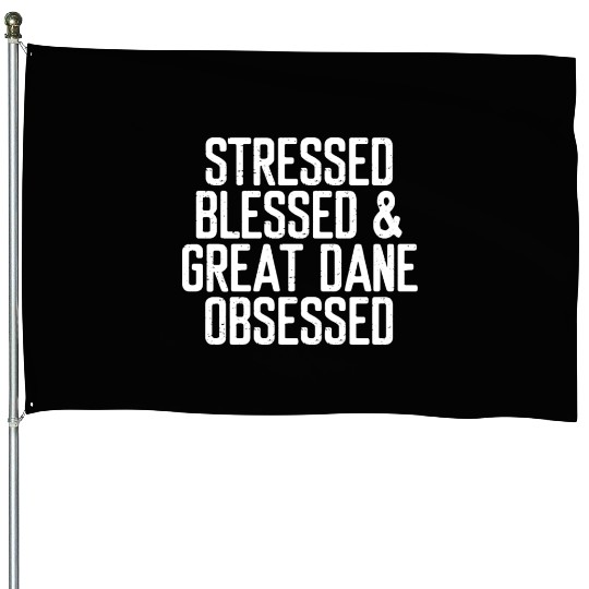 Great Dane Dogs, Great Danes House Flags
