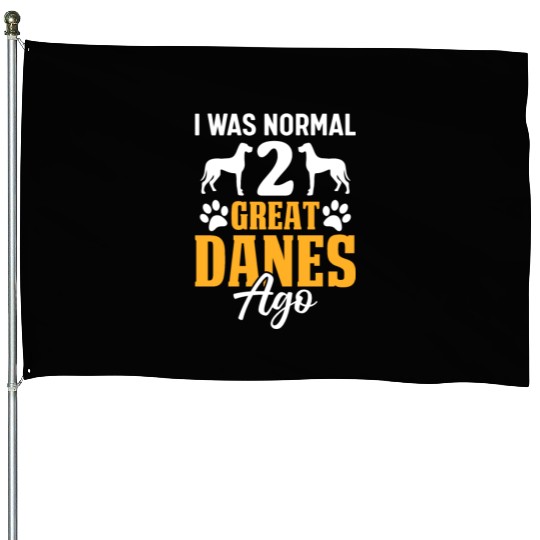 Great Dane Dogs, Great Danes House Flags