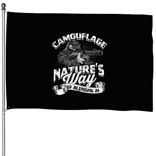 Camouflage: Nature's Way of Blending In - Hunting House Flags