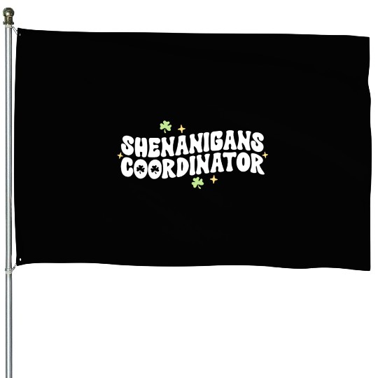 Shenanigans Coordinator Kindergarten Teacher St House Flags