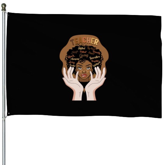 Black Lives Matter House Flags, Smart Black Teacher