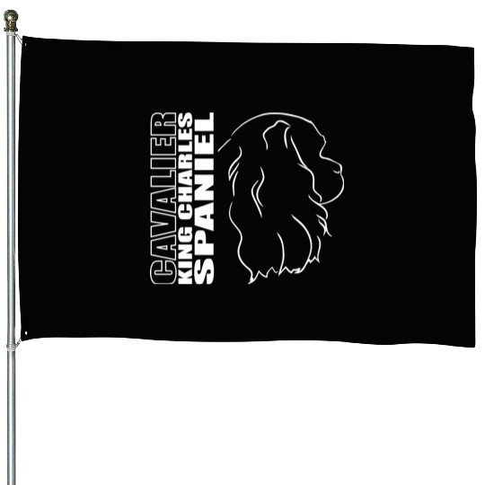 Cavalier King Charles Spaniel Profile dog mom House Flags