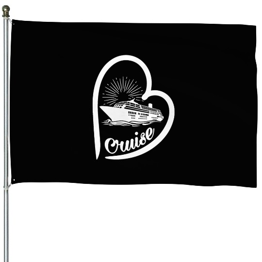 Cruise Love House Flags