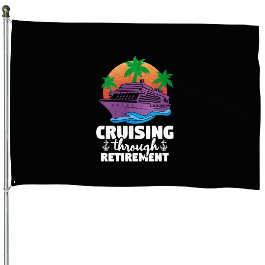 Cruising Through Retirement House Flags