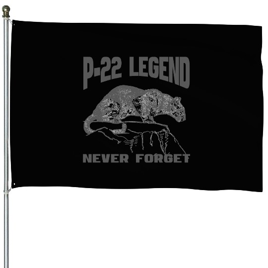 P22 MOUNTAIN LION SILVER LAKE NEVER FORGET House Flags