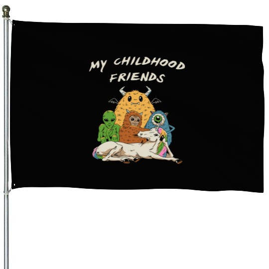 Imaginary Friends Club House Flags