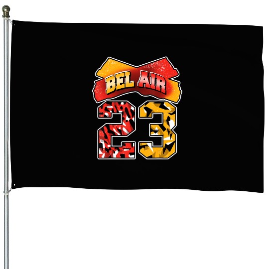 Fresh Air Number 23 Citrus 7s Matching House Flags