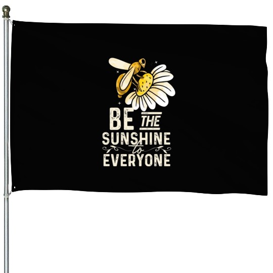 Beekeeper and Plant Lover Gift House Flags