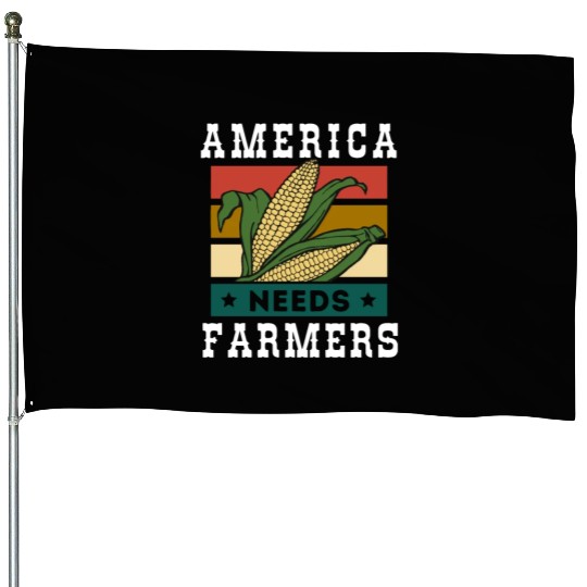 America Needs Farmers House Flags