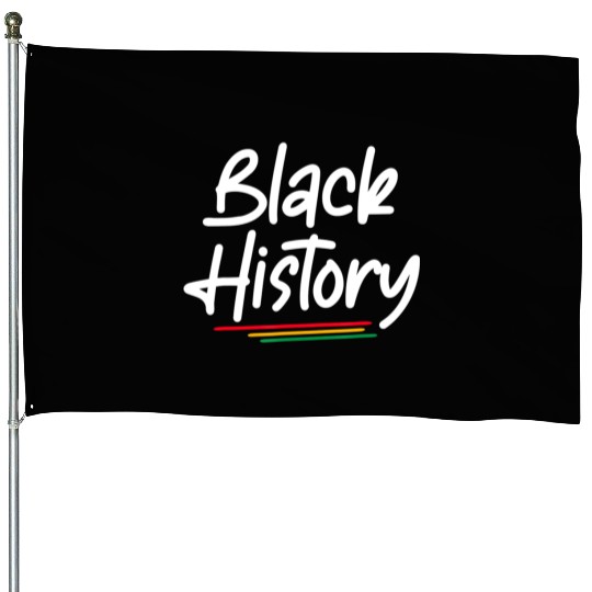 Black History Month House Flags