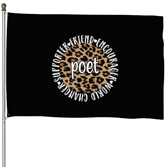 Poetry Poet Poetry Lover Poem Writer House Flags