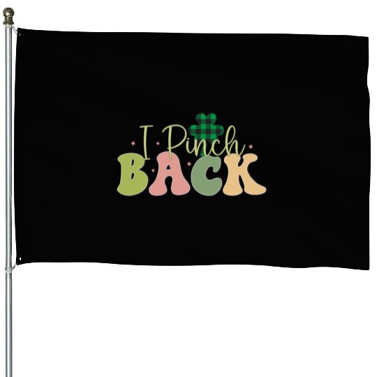 I Pinch Back Sublimation House Flags