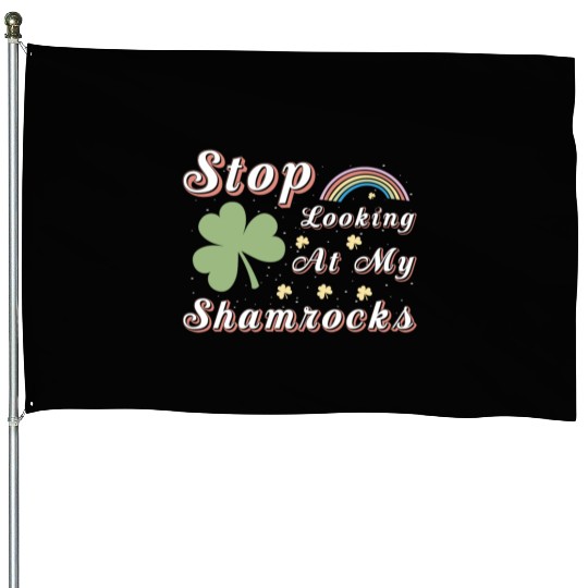 Patrick s Sublimation House Flags