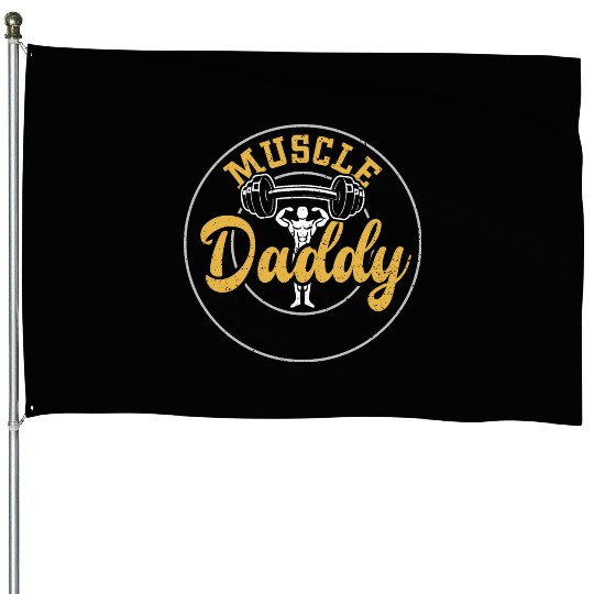 Muscle Daddy - Gym House Flags