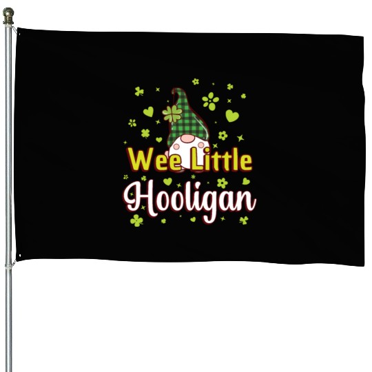 Wee Little Hooligan House Flags