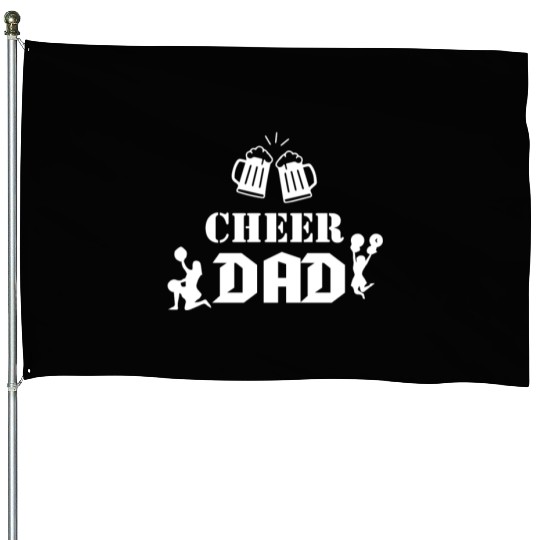 cheer dad House Flags