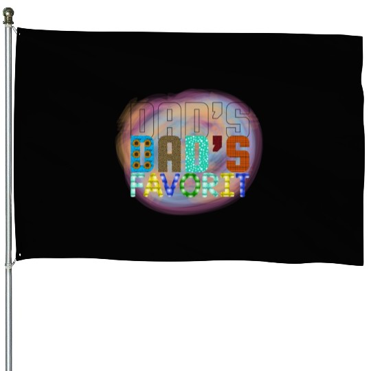 DADS FAVORIT Sublimation House Flags