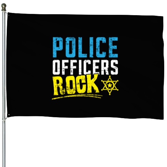 Military Police Officer Cop Law Enforcement House Flags