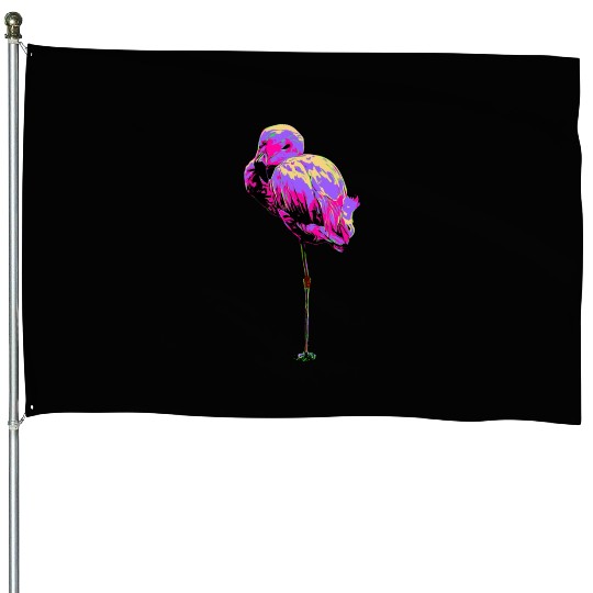 flamingo House Flags