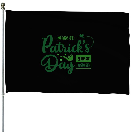 St Patricks Day | Saint Patricks Day House Flags
