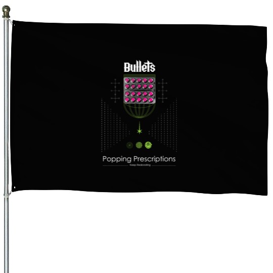 Bullets Graphic House Flags streetwear