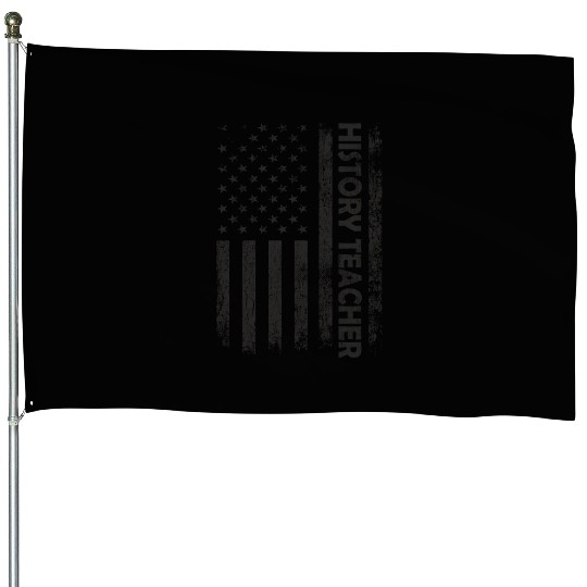 History Teacher School Teaching Student House Flags