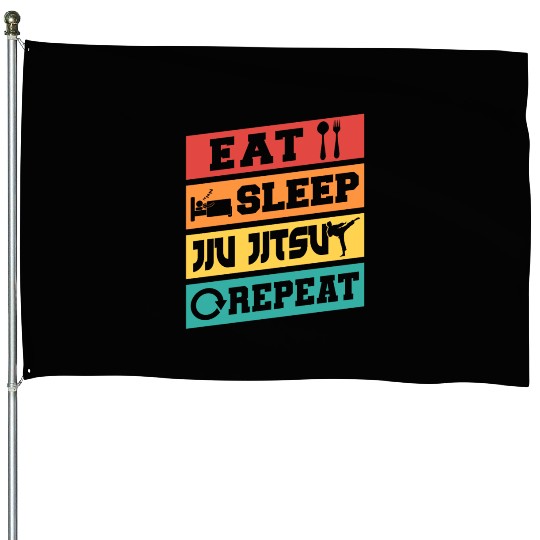 Brazilian Jiu Jitsu MMA Bjj Hugger House Flags