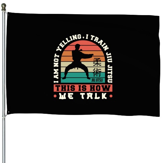 Brazilian Jiu Jitsu MMA Bjj Hugger House Flags