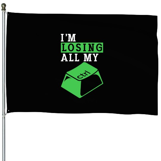 Cyber Security Computer Key Software Engineer House Flags