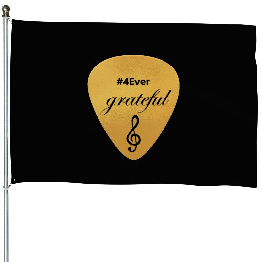 GRATEFUL GUITAR PIC House Flags